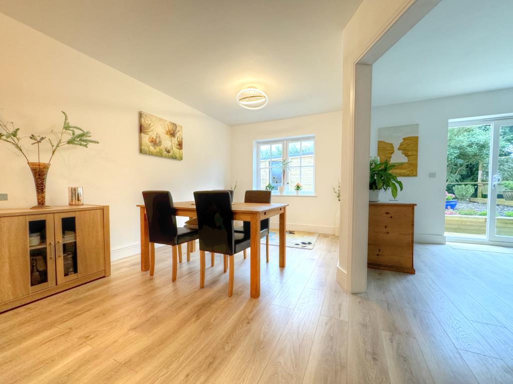 Lot: 142 - THREE-BEDROOM NEW BUILD HOME - Open plan dining room to the Kitchen